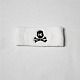 Повязка HK Army skull sweatband white/black